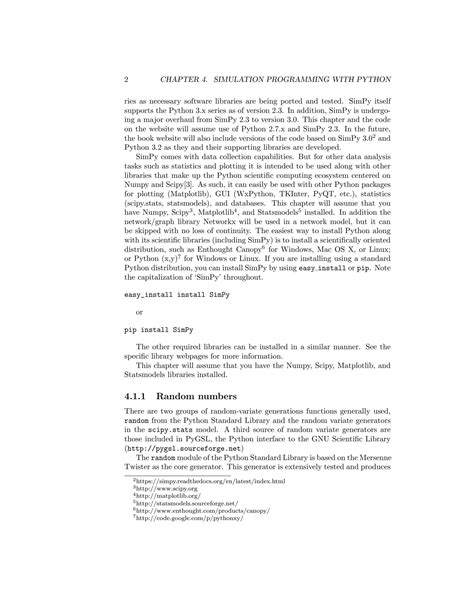 Python Simulation Examples 的图像结果