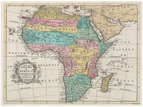Africa in 1747: A Cartographical Snapshot