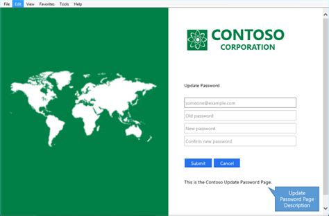 Add Custom Password Reset Page ADFS 的图像结果