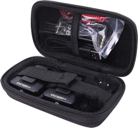 Buy Aenllosi Hard Carrying Case Replacement for Rode Wireless Go Black ...