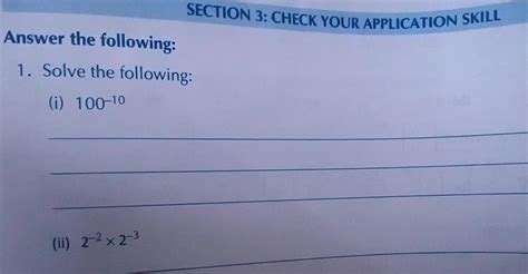 please do fast class 8 maths chapter exponent and powers - Brainly.in