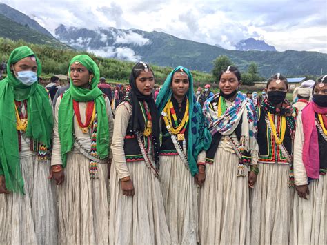 Women of Humla in traditional dress - Inside Himalayas