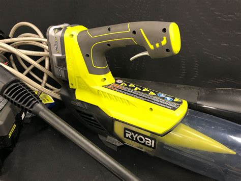 RYOBI 1600PSI PRESSURE WASHER, RYOBI 18V CORDLESS LEAF BLOWER