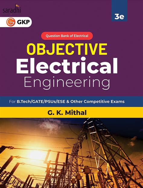 2024 Objective Electrical Engineering by GK Mithal | 3rd Edition | GK ...
