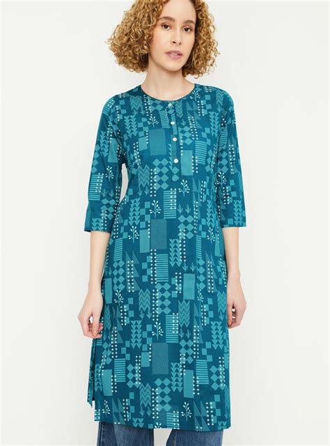 Buy Women Printed Kurta with Pocket Online at just Rs. 499.0 ...