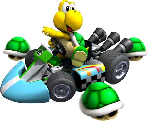 File:Koopa Troopa Artwork - Mario Kart Wii.png - Super Mario Wiki, the ...