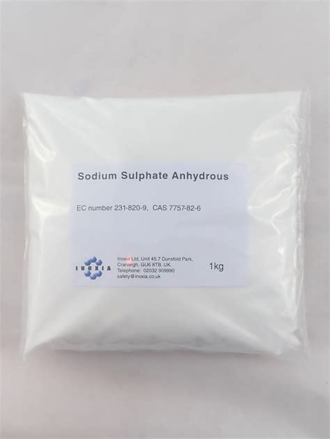 Buy Sodium Sulphate Anhydrous at Inoxia Ltd