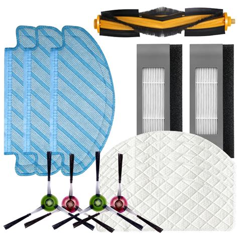 Verilux® Replacement Accessories for Ecovacs Deebot N10 OZMO T8 T9 PRO ...