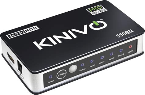 Buy Kinivo Premium 4K HDMI Switch/Splitter HDMI Switcher - Supports 4K ...