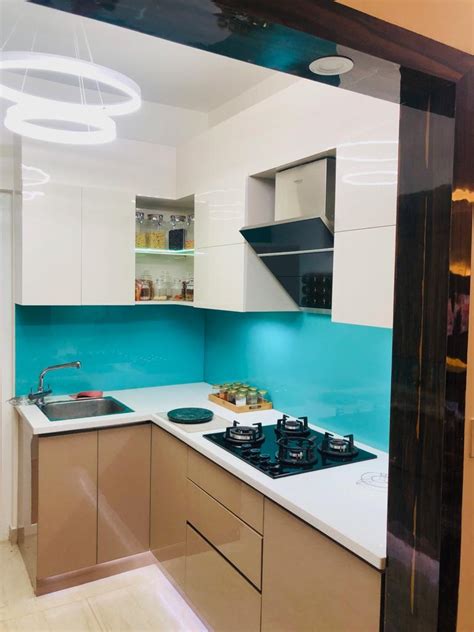 Vibrant kitchen done with polycoat paint | homify