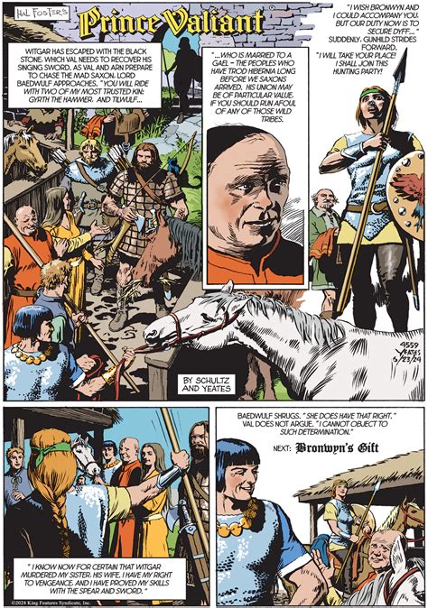 Prince Valiant Comic Strip 2024-06-23 | Comics Kingdom