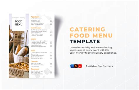 Catering Menu 的图像结果