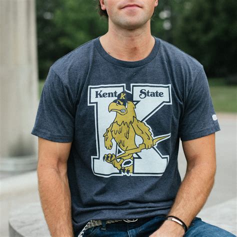 Kent State Vintage Eagle Mascot Tee | Homefield