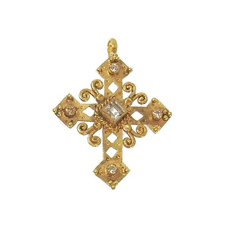 Paloma cross Medallion | Virgins Saints and Angels – Swag Designer Jewelry