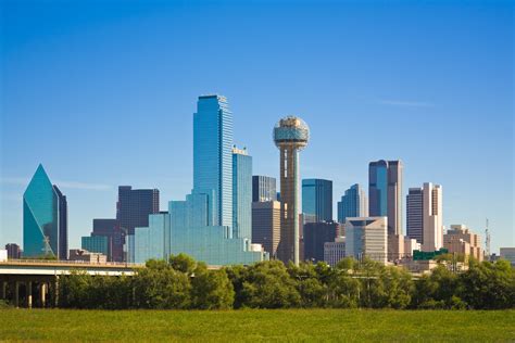 Dallas city skyline, Dallas, Texas - de la Pen