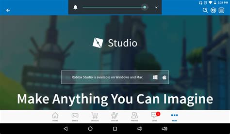 Image result for Where Is the Create Button On Roblox Computer