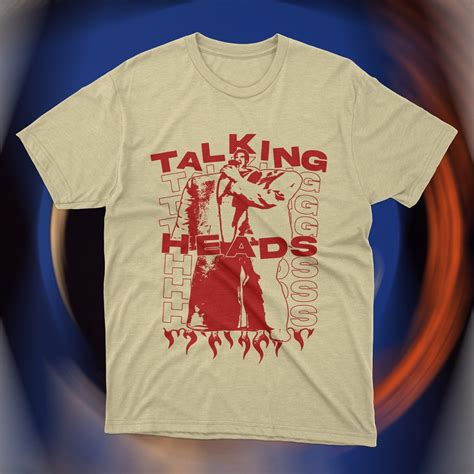 Talking Heads Shirt - David Byrne T-shirt - Stop Making Sense - Nirvana ...