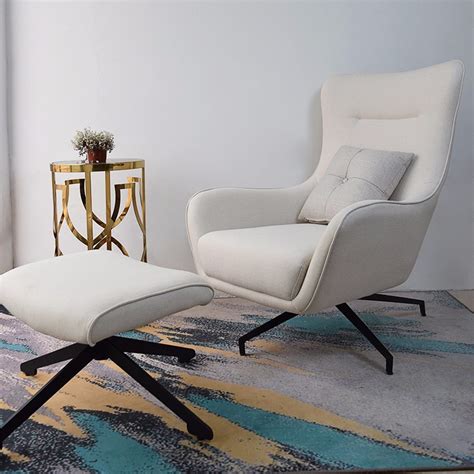 意式后现代简约客厅休闲单人转椅设计师创意懒人沙发椅