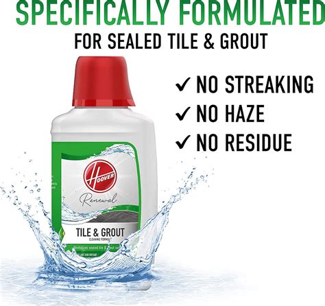 Hoover Renewal Tile and Grout Floor Cleaner 32oz Concentrated Solution ...