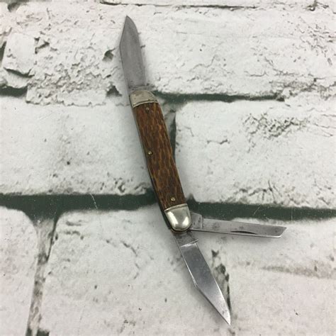 Vintage WINCHESTER 3 BLADE POCKET KNIFE | #3934923503