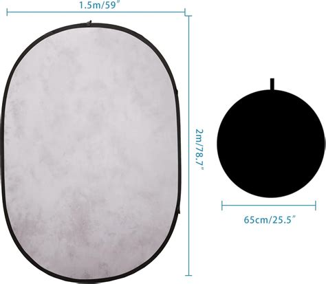 Buy Photography Portable Background, Pop Out Backdrop Double Sided Film ...