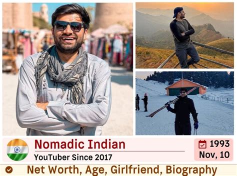 Nomadic Indian Net Worth / Biography 2023 | Age, Travel Vlogger, Girlfriend