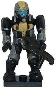 Mega Bloks Halo Wars LOOSE Mini Figure Yellow Silver UNSC ODST with ...