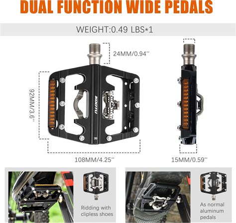 KOOTU 9/16 Bike Pedals,Flat Unicycles Bicycle India | Ubuy