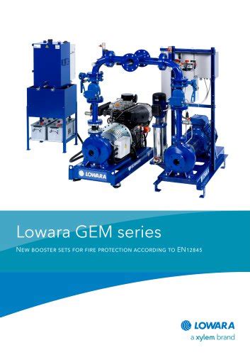 All LOWARA catalogs and technical brochures