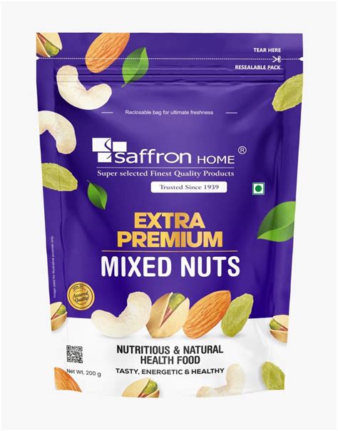 Saffron Home Extra Premium Mixed Nuts (200 gm)– SAI KRISHNA ...