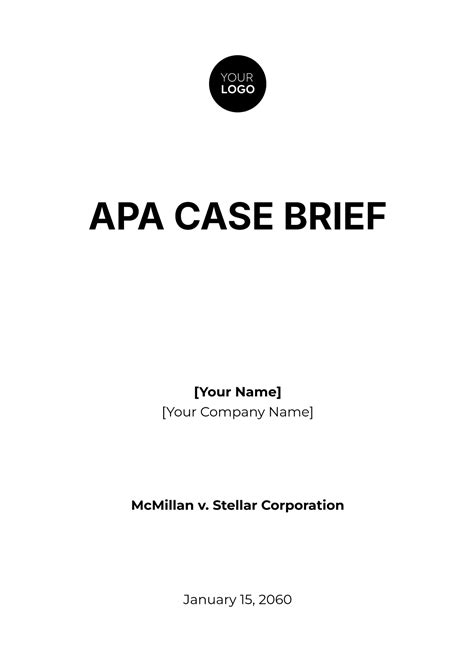 Image result for Case Study Examples APA Format