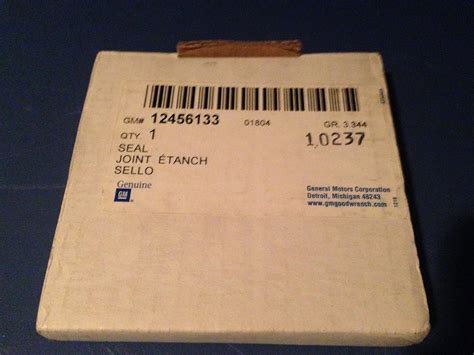 Buy GM O Ring Seal for AM General 6.5L GM6 GM7 Turbo Outlet 12456133 ...