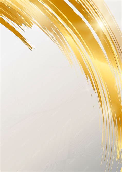 Wave Curve White Transparent, Gold Wave Background Curve, Gold, Wave ...