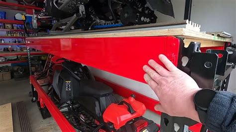 Image result for Snowmobile Stacking Storage