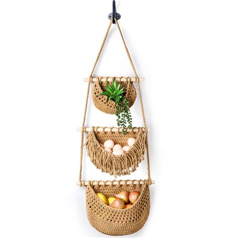 Top 10 Hanging Fruit Baskets for Stylish Storage