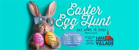 Easter Egg Hunt Lake Arrowhead Village, 28200 Highway 189, Lake ...