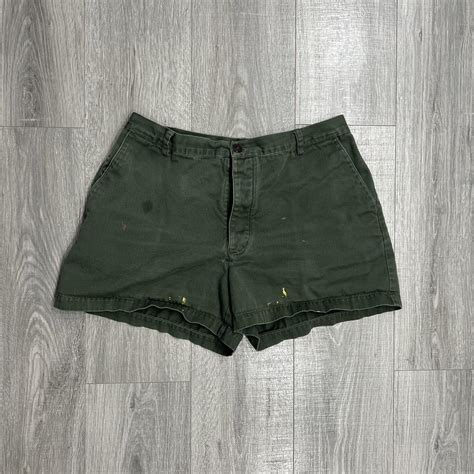 Patagonia Olive Green Shorts Size Women’s 14... - Depop