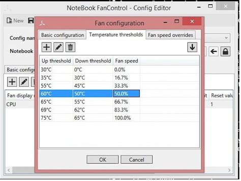 Notebook Fan Control 的图像结果