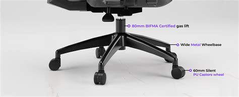 Kreo Actus Mesh Gaming Chair With 3-Point Locking Backrest, Adjustable ...
