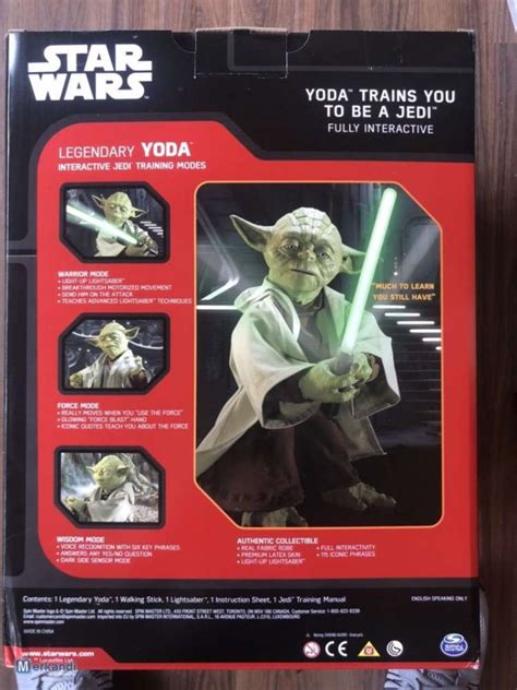 Star Wars Legendary Jedi Master Yoda figure | Toys & games | Official ...