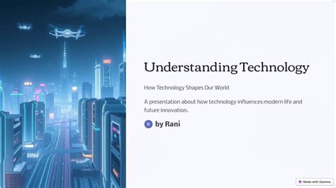 Understanding Technology 的图像结果
