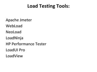 Image result for How to Read a Load Testing Tool