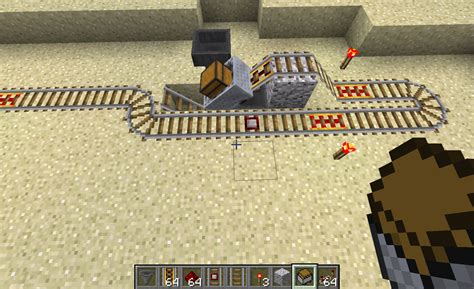 Image result for Minecraft Minecart Loader Tutorials