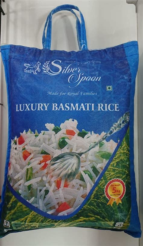 SILVER SPOON LUXURY BASMATI RICE 5kg : Amazon.in: Grocery & Gourmet Foods