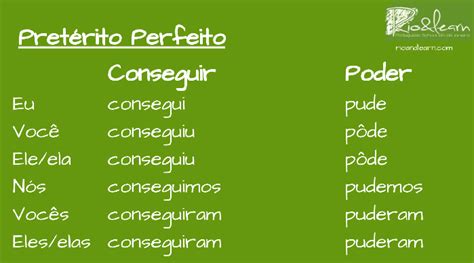 Conseguir Conjugation