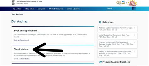 Image result for UIDAI Gov in Status Check Aadhaar Card