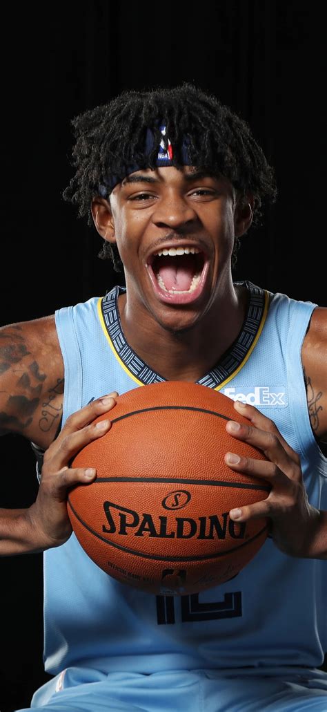Ja Morant Wallpaper 4K, 5K, American basketball player