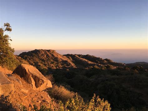 Sunset Point near Guru Shikhar in Mount Abu