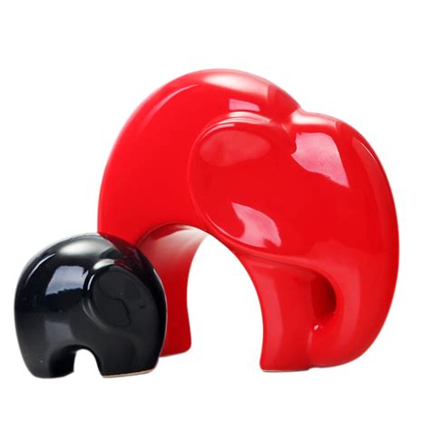 Buy Xtore Home Décor Lucky Charm Elephant Mother and Kid Set | Piano ...