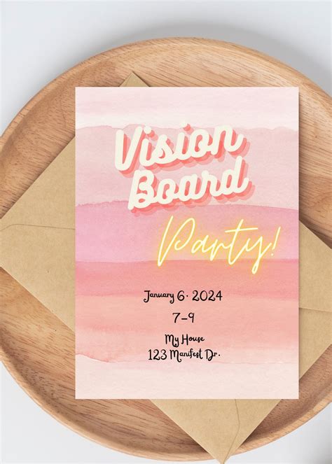Image result for Vision Board Party Email Header